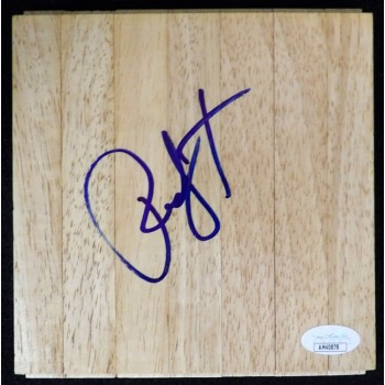 Rudy Tomjanovich Houston Rockets Signed 6x6 Floorboard JSA Authenticated