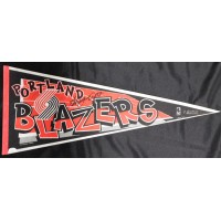 Gary Trent Portland Trail Blazers Signed Pennant JSA Authenticated