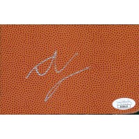Hedo Turkoglu Orlando Magic Signed 4x6 Basketball Surface Card JSA Authenticated