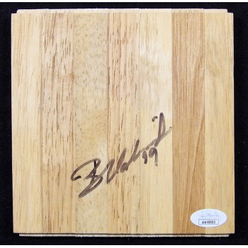 Beno Udrih Sacramento Kings Signed 6x6 Floorboard JSA Authenticated