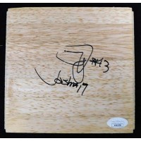 Jake Voskuhl Signed 6x6 Floorboard JSA Authenticated
