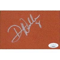Deron Williams Utah Jazz Signed 4x6 Basketball Surface Card JSA Authenticated