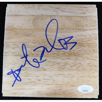 Derrick Williams Minnesota Timberwolves Signed 6x6 Floorboard JSA Authenticated