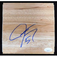 Jeff Withey New Orleans Pelicans Signed 6x6 Floorboard JSA Authenticated