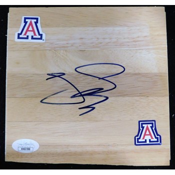 Loren Woods Arizona Wildcats Signed 6x6 Floorboard JSA Authenticated