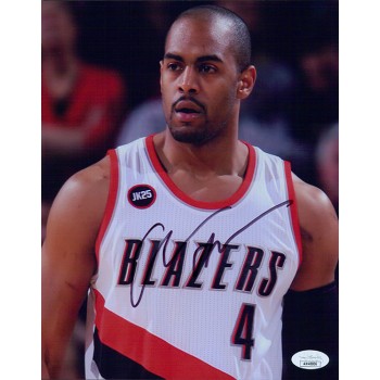 Arron Affalo Portland Trail Blazers Signed 8x10 Matte Photo JSA Authenticated