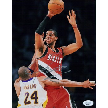 LaMarcus Aldridge Portland Trail Blazers Signed 8x10 Matte Photo JSA Authentic