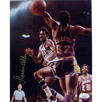 Lucius Allen Milwaukee Bucks Signed 8x10 Matte Photo JSA Authenticated