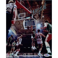 Nate Archibald Boston Celtics Signed 8x10 Matte Photo PSA Authenticated
