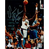 Vin Baker Milwaukee Bucks Signed 8x10 Glossy Photo JSA Authenticated