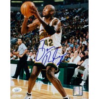 Vin Baker Seattle SuperSonics Signed 8x10 Glossy Photo JSA Authenticated