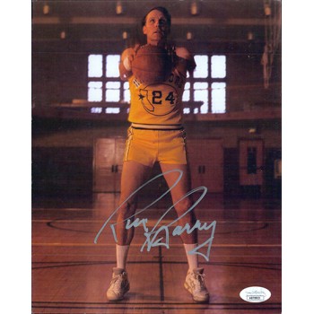 Rick Barry Golden State Warriors Signed 8x10 Cardstock Photo JSA Authenticated