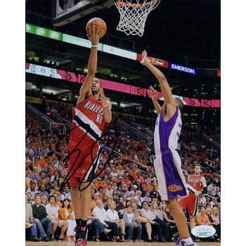 Nicolas Batum Portland Trail Blazers Signed 8x10 Matte Photo JSA Authenticated