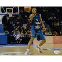 Nicolas Batum France Signed 8x10 Glossy Photo JSA Authenticated