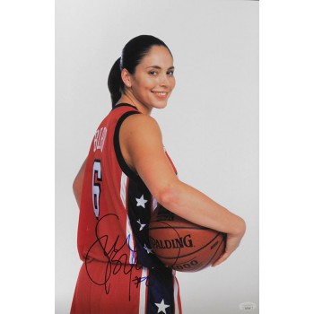 Sue Bird Team USA Signed 12x18 Glossy Photo JSA Authenticated