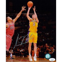 Steve Blake Los Angeles Lakers Signed 8x10 Glossy Photo JSA Authenticated