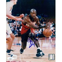 Mookie Blaylock Atlanta Hawks Signed 8x10 Glossy Photo JSA Authenticated