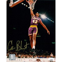 Corie Blount Los Angeles Lakers Signed 8x10 Glossy Photo JSA Authenticated