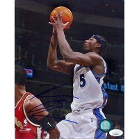 Kwame Brown Washington Wizards Signed 8x10 Glossy Photo JSA Authenticated