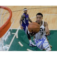 Trey Burke Utah Jazz Signed 8x10 Glossy Photo JSA Authenticated