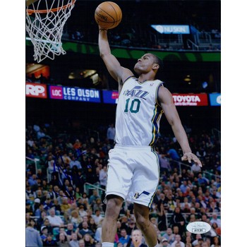 Alec Burks Utah Jazz Signed 8x10 Glossy Photo JSA Authenticated