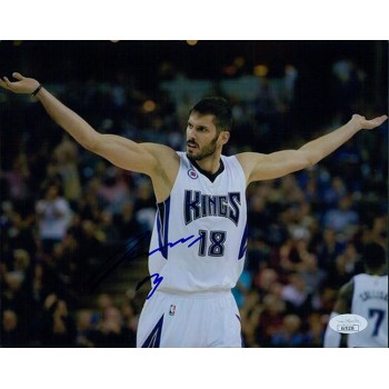 Omri Casspi Sacramento Kings Signed 8x10 Glossy Photo JSA Authenticated