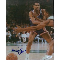 Maurice Cheeks New York Knicks Signed 8x10 Glossy Photo JSA Authenticated