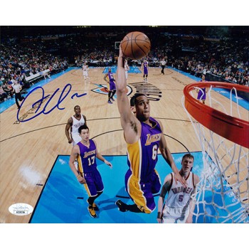 Jordan Clarkson Los Angeles Lakers Signed 8x10 Matte Photo JSA Authenticated