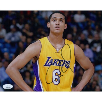 Jordan Clarkson Los Angeles Lakers Signed 8x10 Matte Photo JSA Authenticated