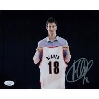 Victor Claver Portland Trail Blazers Signed 8x10 Matte Photo JSA Authenticated