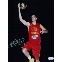 Victor Claver Portland Trail Blazers Signed 8x10 Glossy Photo JSA Authenticated