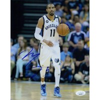 Mike Conley Memphis Grizzlies Signed 8x10 Matte Photo JSA Authenticated