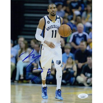 Mike Conley Memphis Grizzlies Signed 8x10 Matte Photo JSA Authenticated