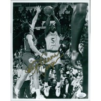 Duane Cooper Los Angeles Lakers Signed 8x10 Glossy Photo JSA Authenticated