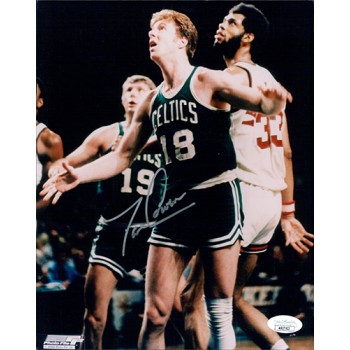 Dave Cowens Boston Celtics Signed 8x10 Glossy Photo JSA Authenticated