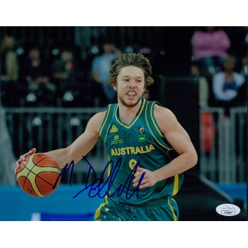 Matthew Dellavedova Australia Signed 8x10 Matte Photo JSA Authenticated