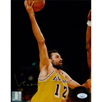 Vlade Divac Los Angeles Lakers Signed 8x10 Glossy Photo JSA Authenticated