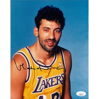 Vlade Divac Los Angeles Lakers Signed 8x10 Glossy Photo JSA Authenticated