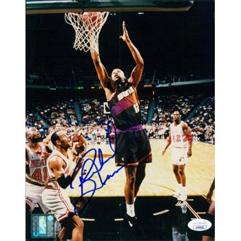 Richard Dumas Phoenix Suns Signed 8x10 Glossy Photo JSA Authenticated