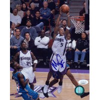 Maurice Evans Sacramento Kings Signed 8x10 Glossy Photo JSA Authenticated