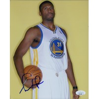 Festus Ezeli Golden State Warriors Signed 8x10 Glossy Photo JSA Authentic DMG