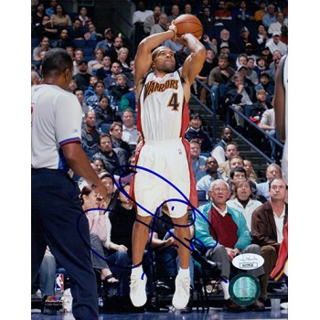 Derek Fisher Golden State Warriors Signed 8x10 Glossy Photo JSA Authenticated