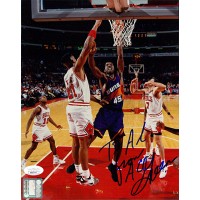 AC Green Phoenix Suns Signed 8x10 Glossy Photo JSA Authenticated