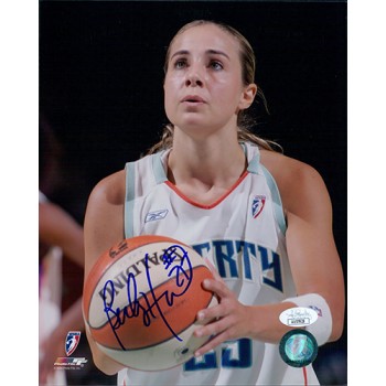 Becky Hammon New York Liberty Signed 8x10 Glossy Photo JSA Authenticated