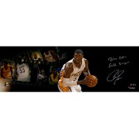 Roy Hibbert Indiana Pacers Autographed 10 X 30 Film Strip Panoramic Photograph With "Blue Collar" Inscription Limited to 24 Fanatics Authenticated