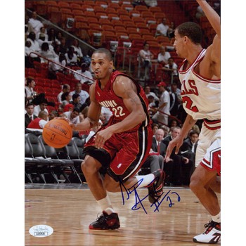 Robert Hite Miami Heat Signed 8x10 Glossy Photo JSA Authenticated