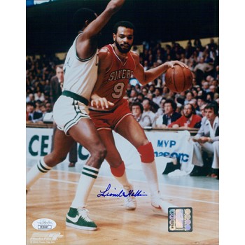 Lionel Hollins Philadelphia 76ers Signed 8x10 Glossy Photo JSA Authenticated