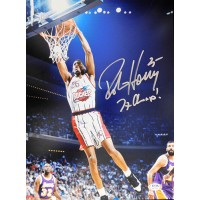 Robert Horry Houston Rockets Signed 11x14 Matte Photo PSA Authenticated