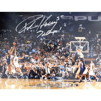 Robert Horry Los Angeles Lakers Signed 11x14 Matte Photo PSA Authenticated