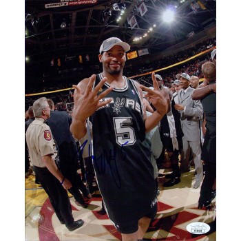 Robert Horry San Antonio Spurs Signed 8x10 Matte Photo JSA Authenticated